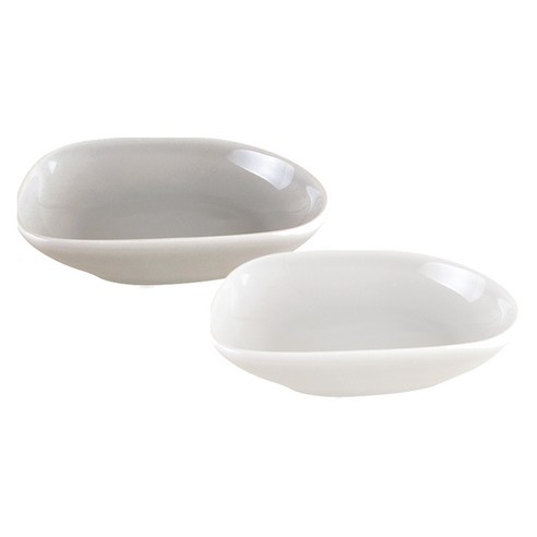 젠한국 오브제 볼 8cm 화이트 + 라이트그레이, 혼합 색상, 1세트