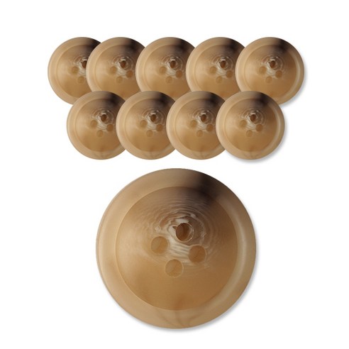 패션포인트 호동 단추 무광 23mm, L BG, 10개입