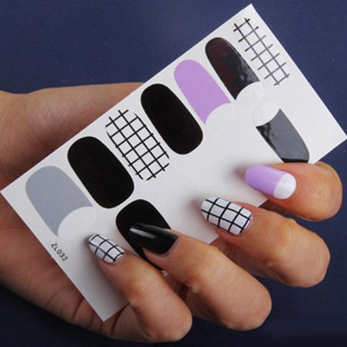 아리코 3D 네일패치 손톱스티커, ZL033, 10세트