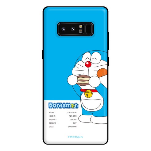 도라에몽 프로필 오픈 카드 휴대폰 케이스