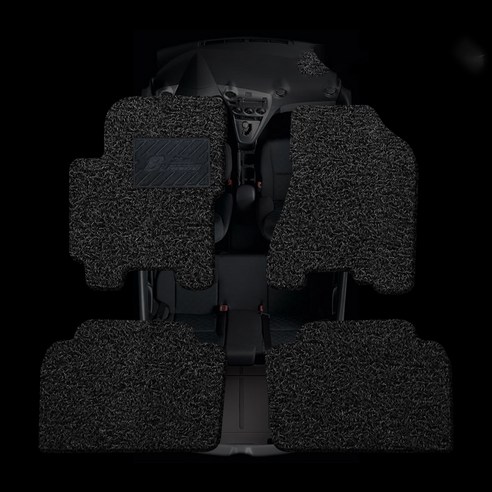 엑스핏 차량용 블란도 코일매트 확장형 블랙, 기아, 올뉴K5 LPG 15년7월~ K120