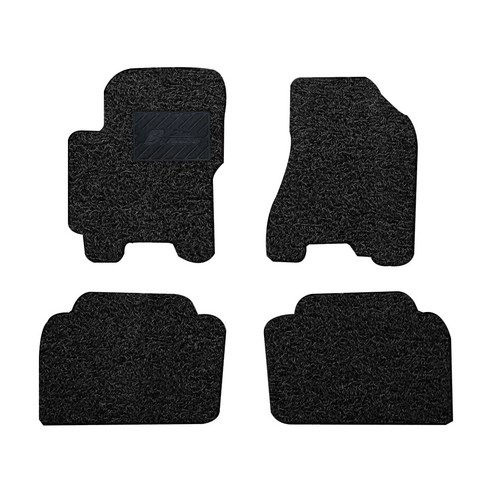 엑스핏 블란도 코일 차량용카매트 일반형 블랙, i40 i40살룬(2열구멍 없음) H44