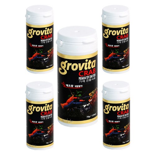 그로비타 가재 게 사료는 가재를 위한 최적의 사료로, 높은 품질과 맛과 향의 조화가 특징입니다.