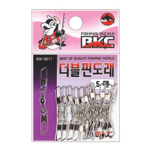 백경조침 더블핀도래 BK-3011, 1개