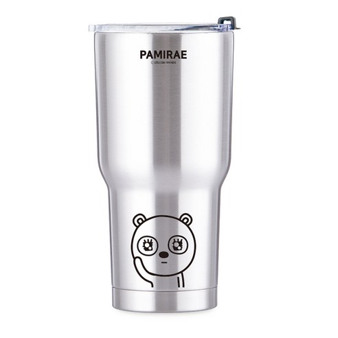 개콘프렌즈 메가 진공 스텐텀블러, 파미래, 900ml
