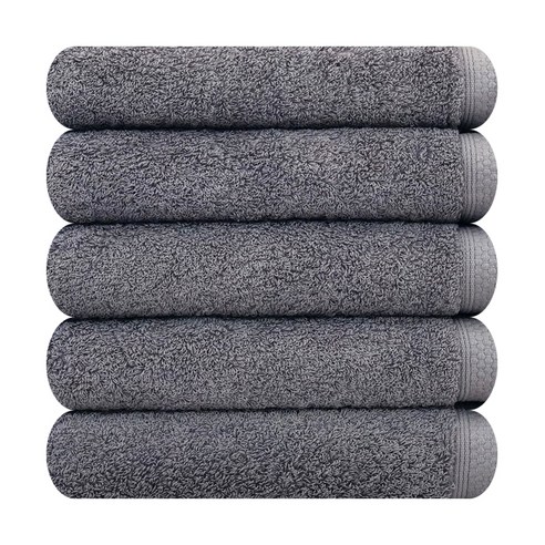 송월타월 호텔수건 헬레네 40수 160g, 그레이, 5개