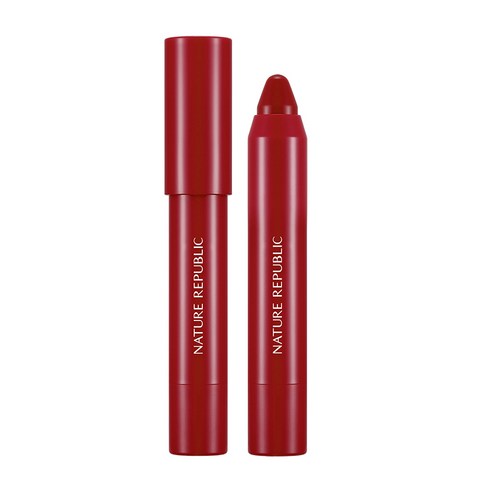 네이처리퍼블릭 에코 크레용 립루즈 2.5g, 05 버건디 레드, 1개