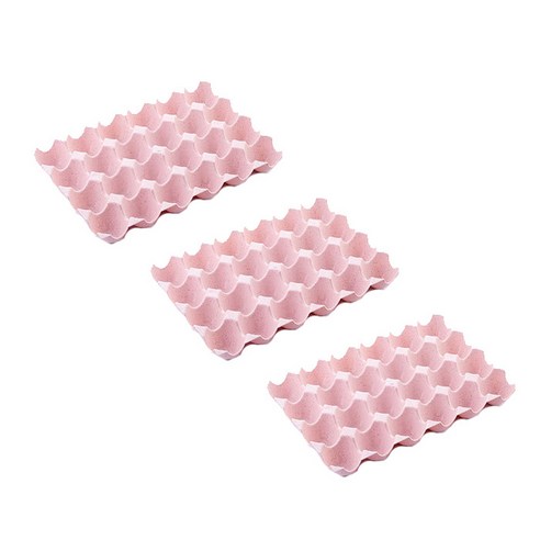 앤티스 주방용품 달걀 보관 케이스 24칸 3p, 핑크, 3개