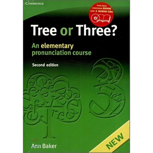 Tree or Three?: An Elementary Pronunciation Course [With 3 CDs] Paperback Cambridge University Press, Oxford University Press, USA