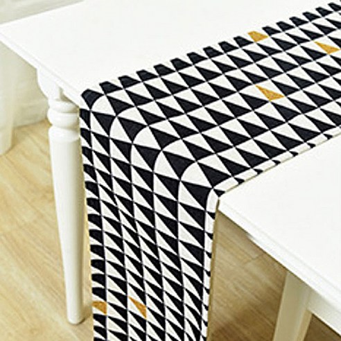 노랜드 다크화이트 스타일 테이블러너 30 x 160 mm, 3, 1개