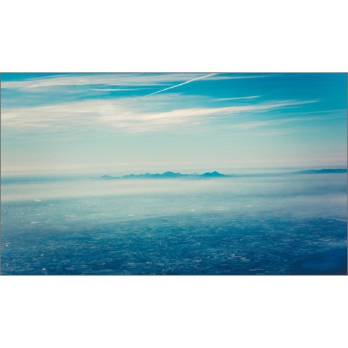 유브이디에스 아트보드 주방시트지 산맥아래 구름, 1개