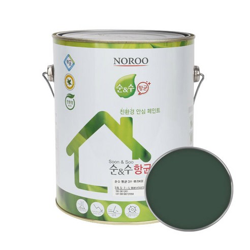 순앤수 항균 DIY 페인트 4L, NR9098, 1개