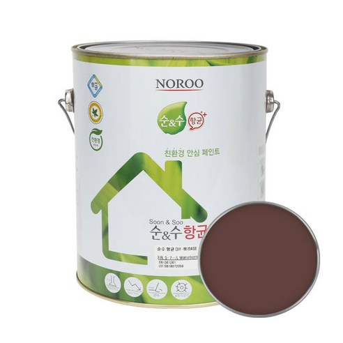 순앤수 항균 DIY 페인트 4L, NR9049, 1개