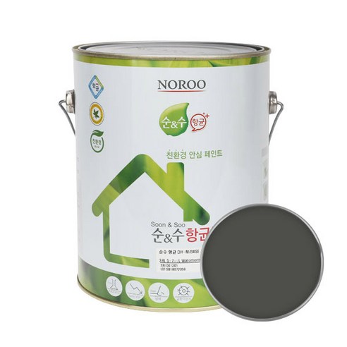 순앤수 항균 DIY 페인트 4L, NR9096, 1개