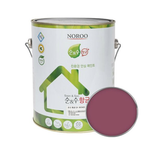 순앤수 항균 DIY 페인트 4L, NR9007, 1개