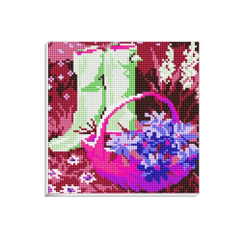 헬로페인팅 다이아몬드페인팅 보석십자수 DIY KIT 세트 봄이와요시리즈, 5, 1세트