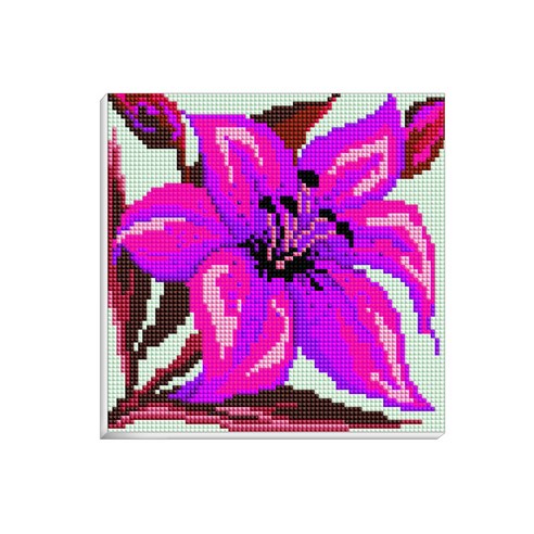 헬로페인팅 다이아몬드페인팅 보석십자수 DIY KIT 세트 꽃그림2시리즈, 4, 1세트