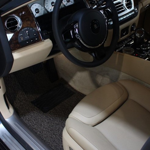 퓨어그래스 차량용 코일매트 엣지 블랙, 볼보, 2018년형 XC60 2세대