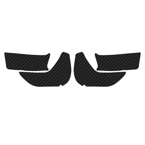 네임드컴퍼니 Origin 카본 도어커버 4p 세트, 기아, 뉴프라이드(뒷문스피커 무)