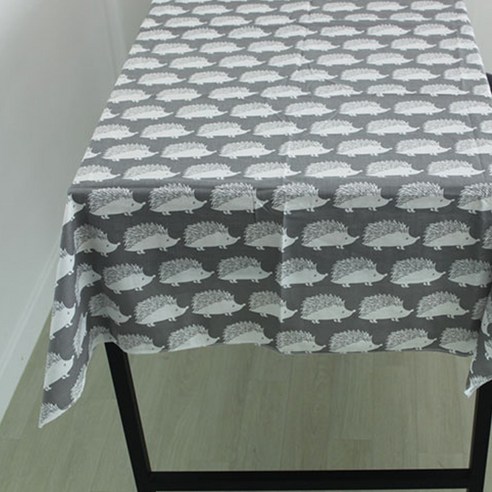 Noland 방수 테이블 커버, 호치 다크그레이, 90 x 90 cm