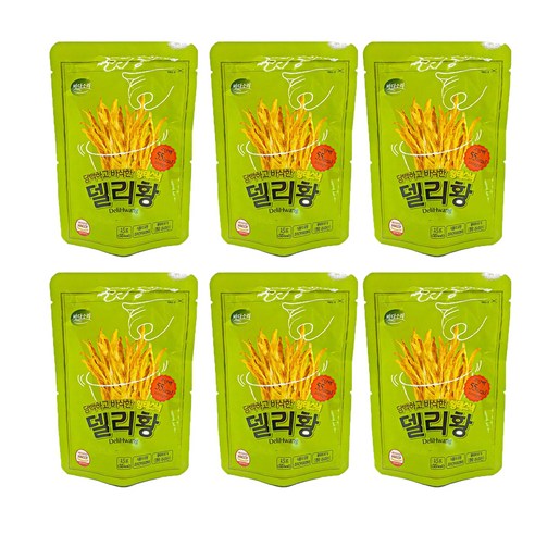 델리황 오리지널맛 원물간식, 15g, 6개