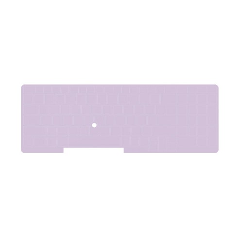 카라스 칼라스킨 레노버 노트북용 칼라 키스킨 LEN28번 THINKPAD E580 / THINKPAD L580, 퍼플, 1개