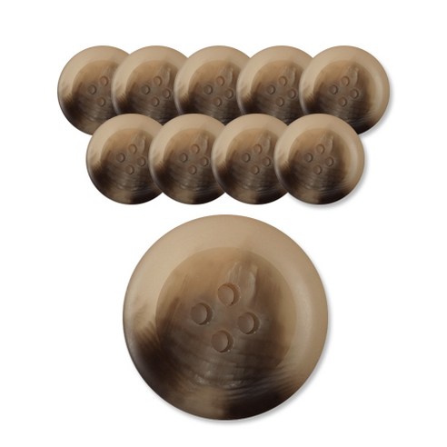 동화상가몰 무광 플러스단추 30mm, DBG, 10개입