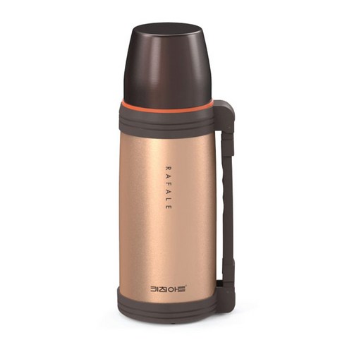 키친아트 라팔 골드메탈 보온보냉병 800ml, 1개