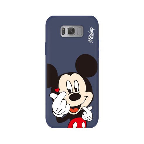 디즈니 핑거하트 슬림 핏 젤리 휴대폰 케이스