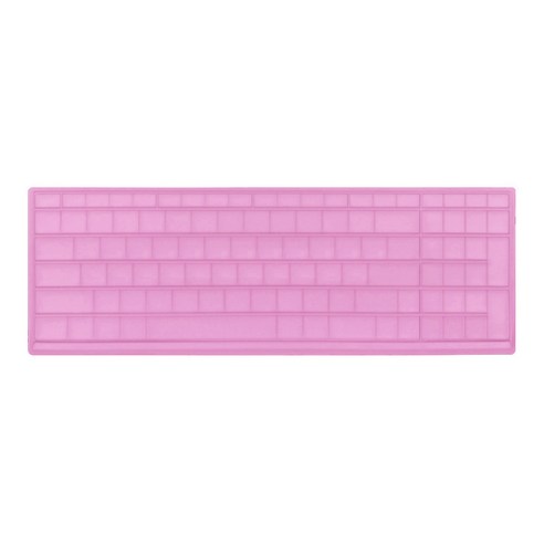 카라스 칼라스킨 에이수스 노트북용 키스킨 ASUS10번 N71 N73 N73JQ N73SV, 핑크, 1개
