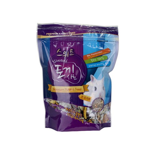 스위트 성인토끼 사료, 750g, 18개