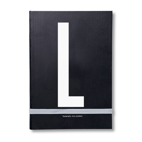 디자인레터스 알파벳 노트북, L, 1개