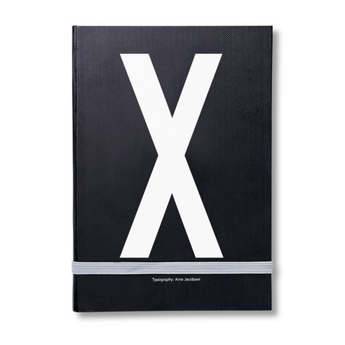 디자인레터스 알파벳 노트북, X, 1개