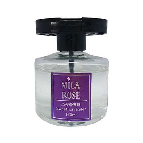 밀라로제 차량용 디퓨져 본품, 스윗라벤더, 160ml
