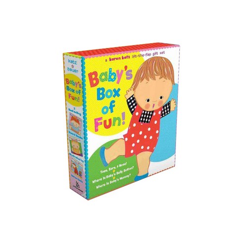 Baby''s Box of Fun : A Karen Katz Lift The Flap Gift Set, Little Simon