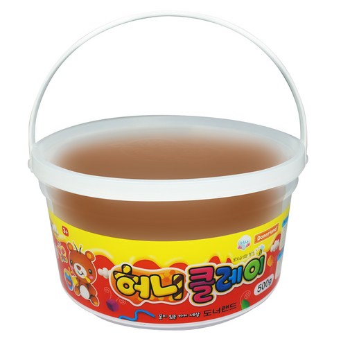 도너랜드 허니클레이, 갈색, 500g, 1세트