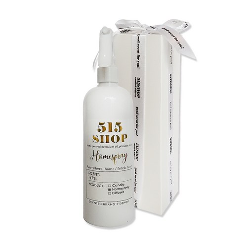 515샵 홈스프레이 섬유향수 본품 화이트머스크, 300ml, 1개