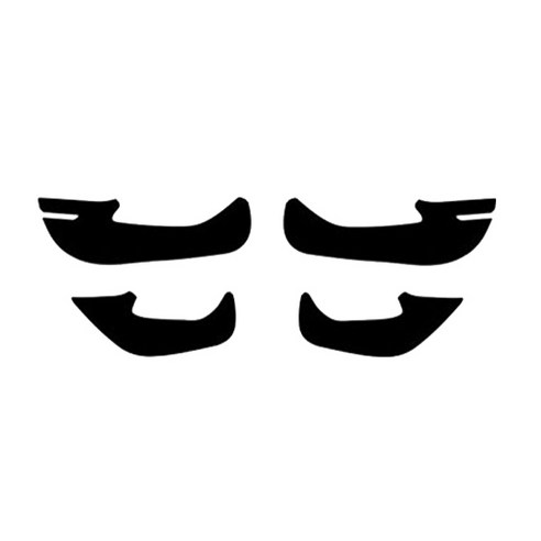 지티글로벌 다이아코트 벨벳 도어커버 블랙, 현대, 아이오닉