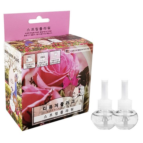 디퓨저플러그 디퓨저 리필 2p, B_08.스프링플라워, 30ml