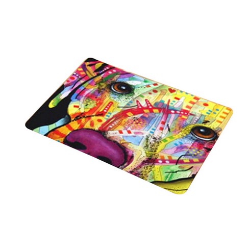 해피팝 미러링컬 미끄럼방지 주방발매트, 리트리버