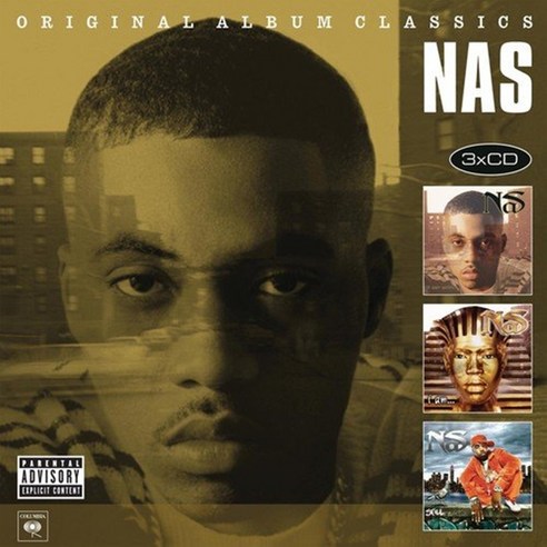 NAS - ORIGINAL ALBUM CLASSICS EU수입반, 3CD