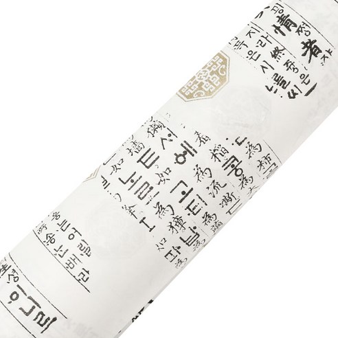 영프라자 훈민정음 한지 포장지, 화이트, 1개