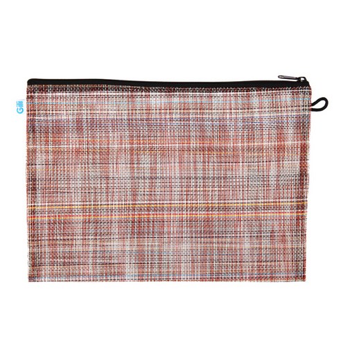 길리 지퍼 파우치, 3 Natural Brown
