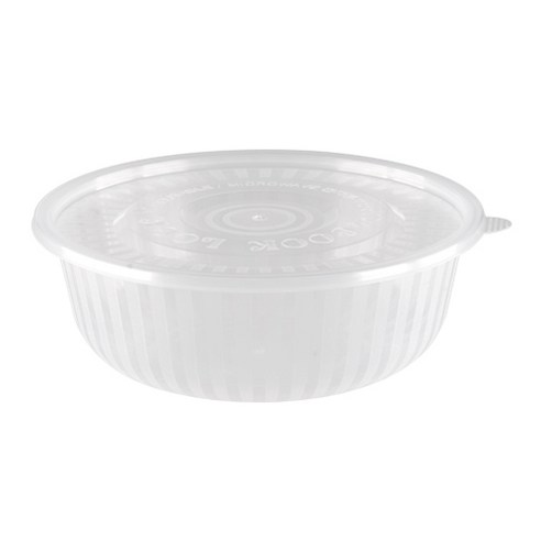 廚房用具 廚房 一次性產品 一次性 容器 可打包 可打包 一次性 圓形容器 圓形包裝容器