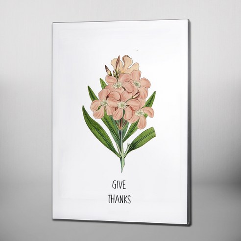 RYMD Give thanks 엣지 액자, 블랙
