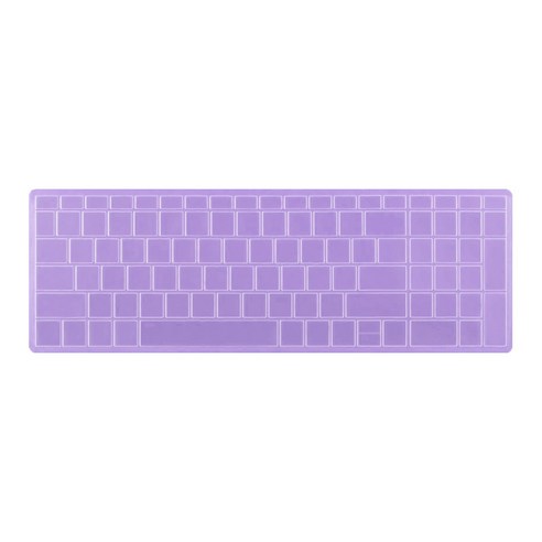 칼라스킨 HP 노트북용 칼라 키스킨 HP30번 파빌리온 15-CC633TX / 파빌리온 15-CC634TX / 파빌리온 15-CC741TX, 퍼플, 1개