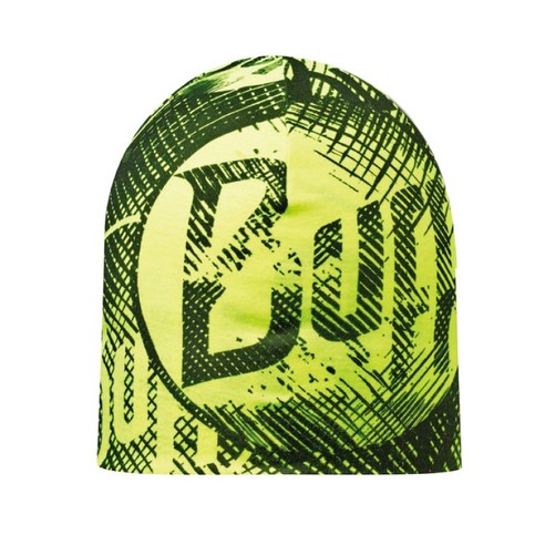 버프 마이크로화이버 양면 스포츠 비니, R LOG US BLACK + YELLOW