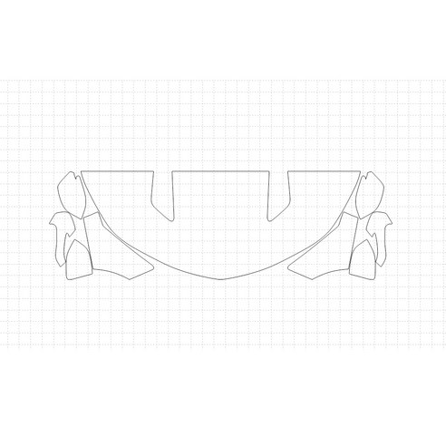 헥시스 쉐보레 카마로 SS 2018 PU HFM 60.96cm PPF보호필름, 1개