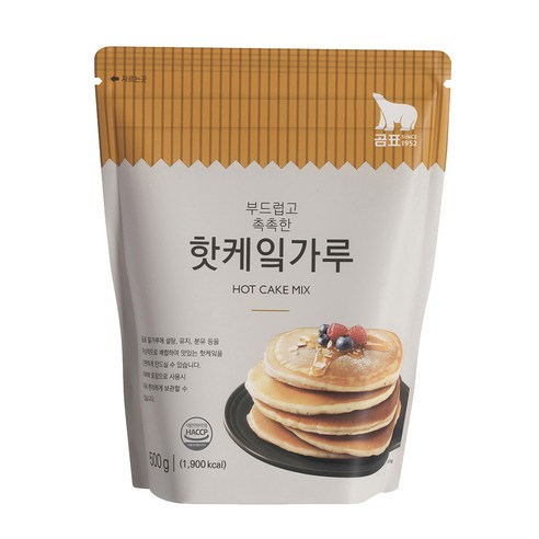 곰표 핫케잌가루, 500g, 1개