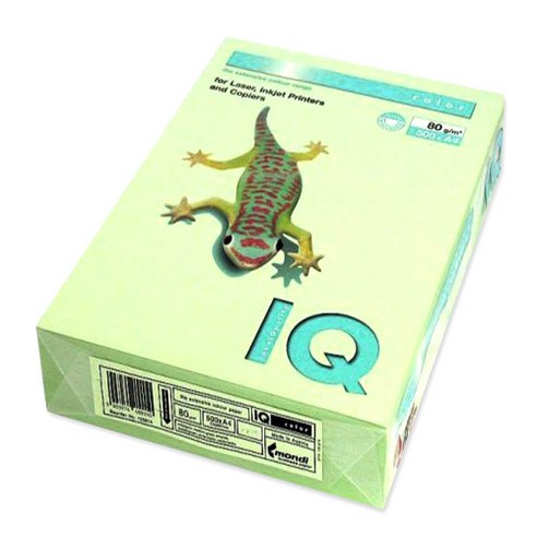 몬디 IQ COLOR 색상지 GN27 그린 80g, A4, 500매